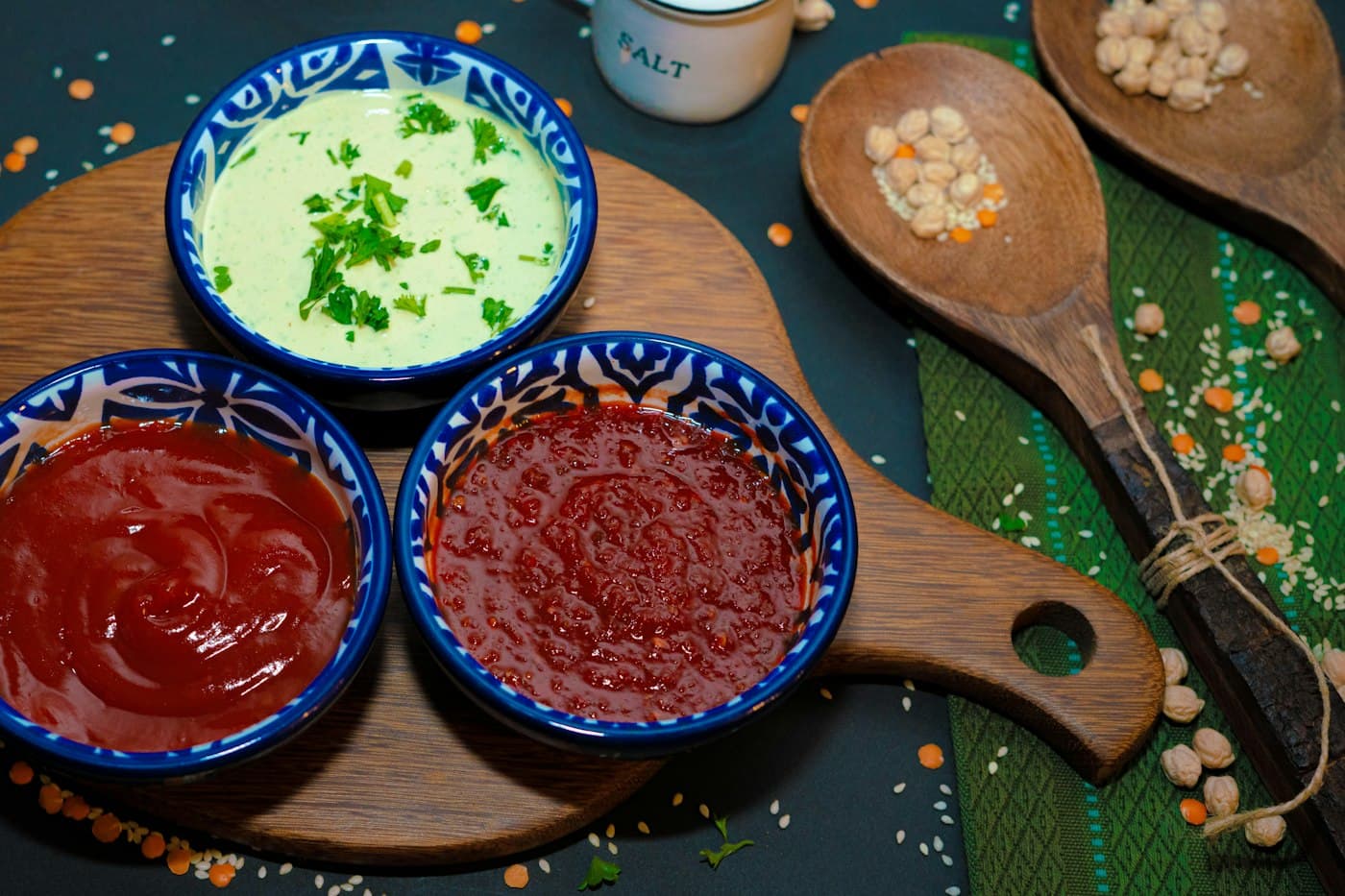 Sốt chấm nào hợp với món nào: tương cà, phô mai, mayonnaise tỏi và BBQ