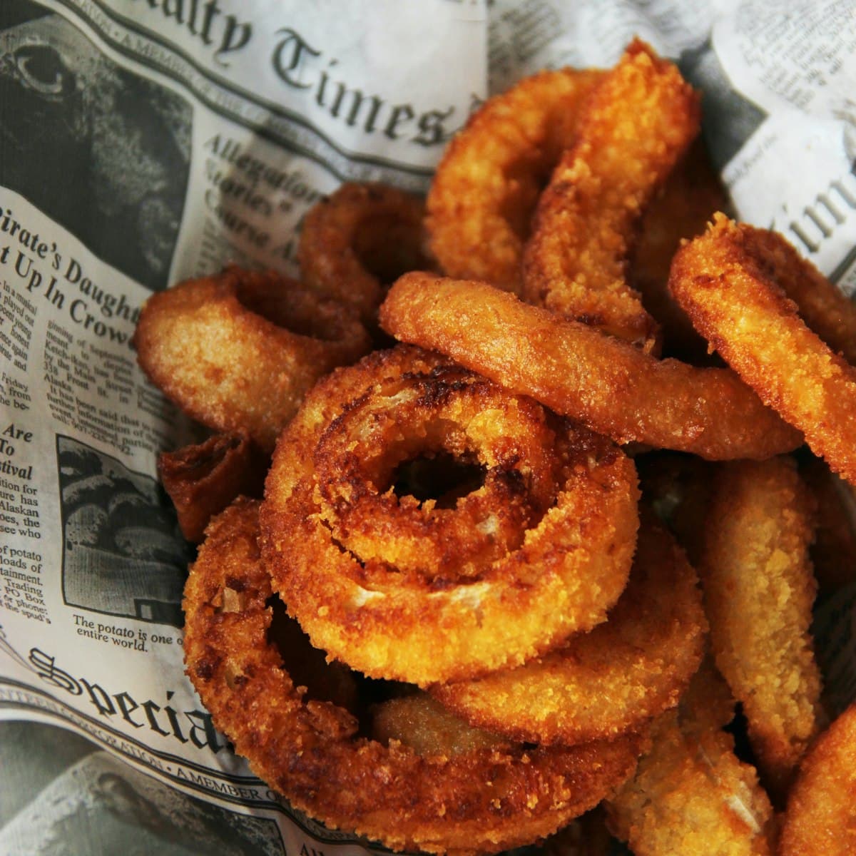 Hành tây chiên giòn